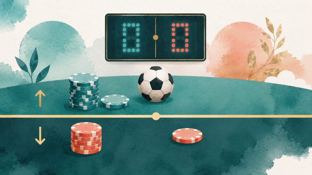 Over/under en apuestas deportivas: cómo leer la línea de totales