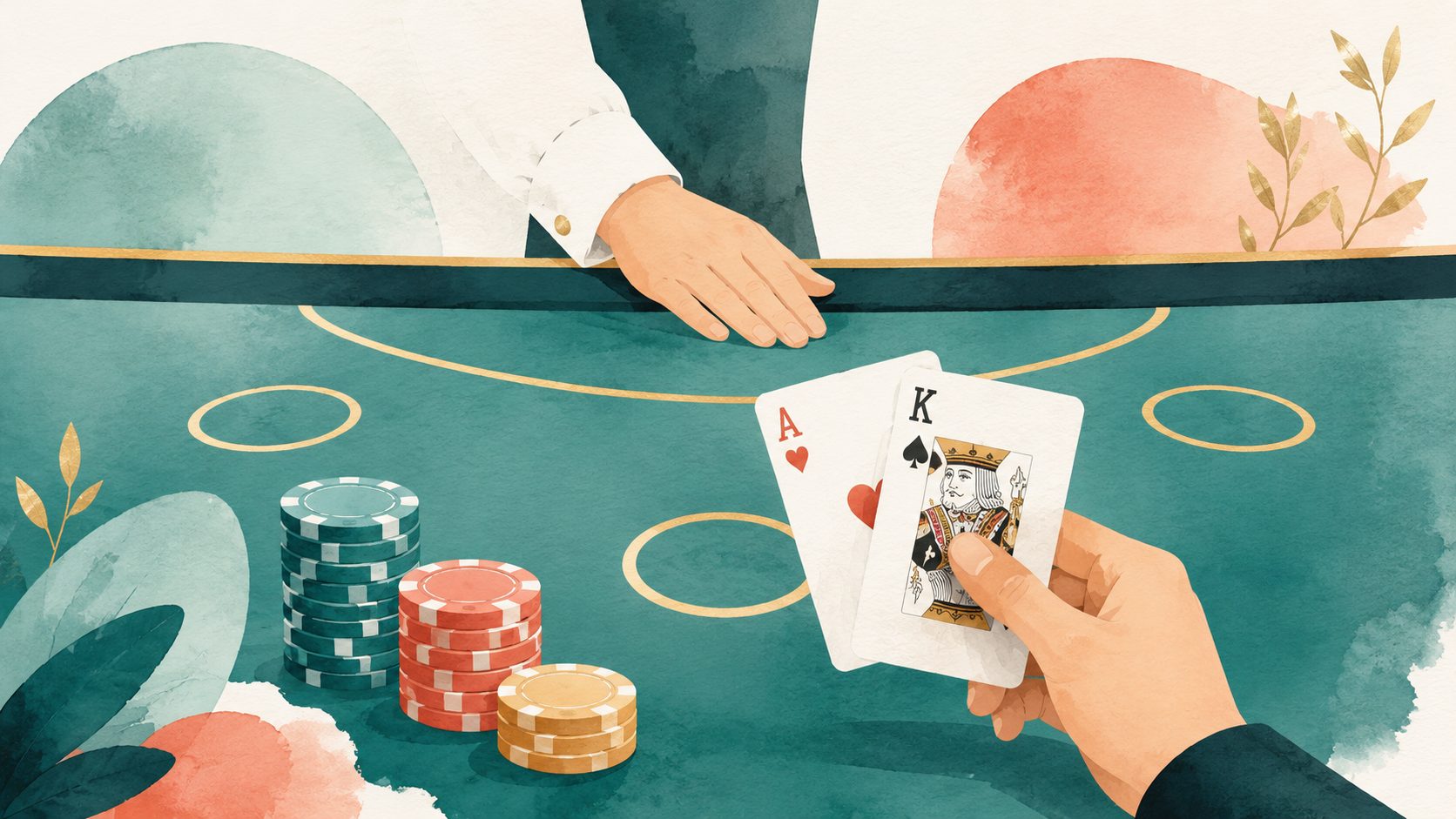 Mano dura y mano suave en blackjack: cómo cambia el conteo de puntos